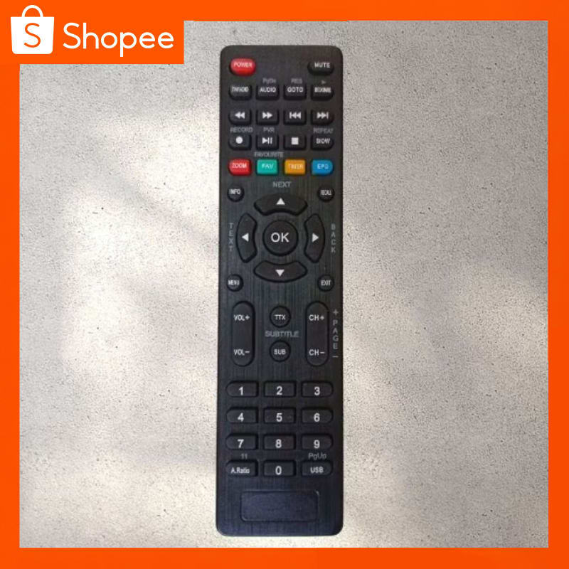 REMOTE REMOT RECEIVER PARABOLA DVB T2 UNIVERSAL XTREAMER BIEN 1& 2 - LANGSUNG PAKAI