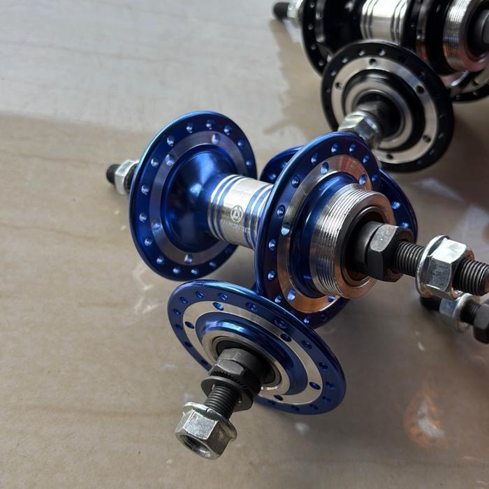 SEPASANG Hub tromol terombol 36 hole alloy bearing bering sepeda bmx fixie pacific