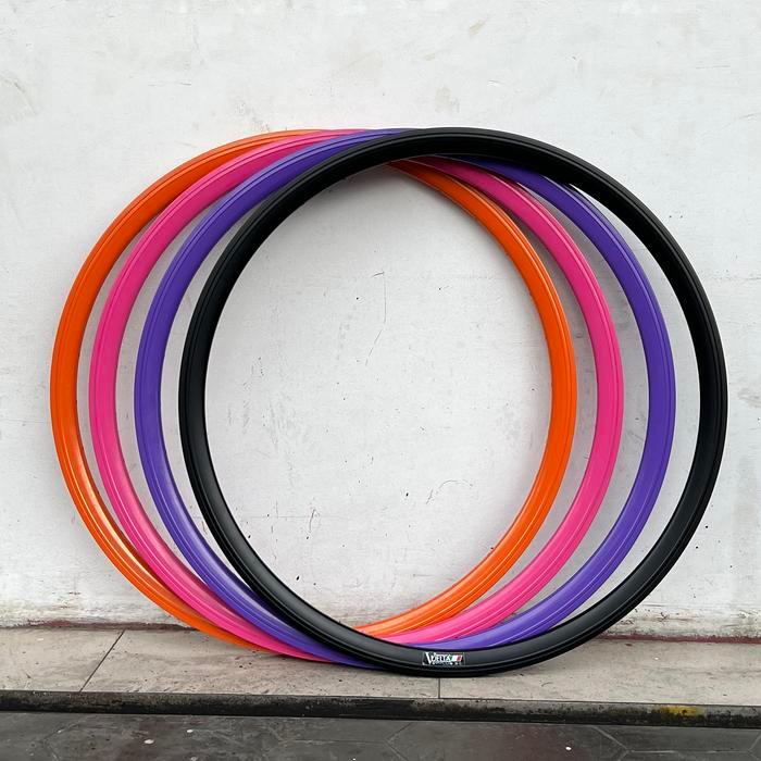 Bisa Spk Velg Rims Fixie 700C 32H Vuelta Italy Stylus 30 700 C 32 Hole Alloy