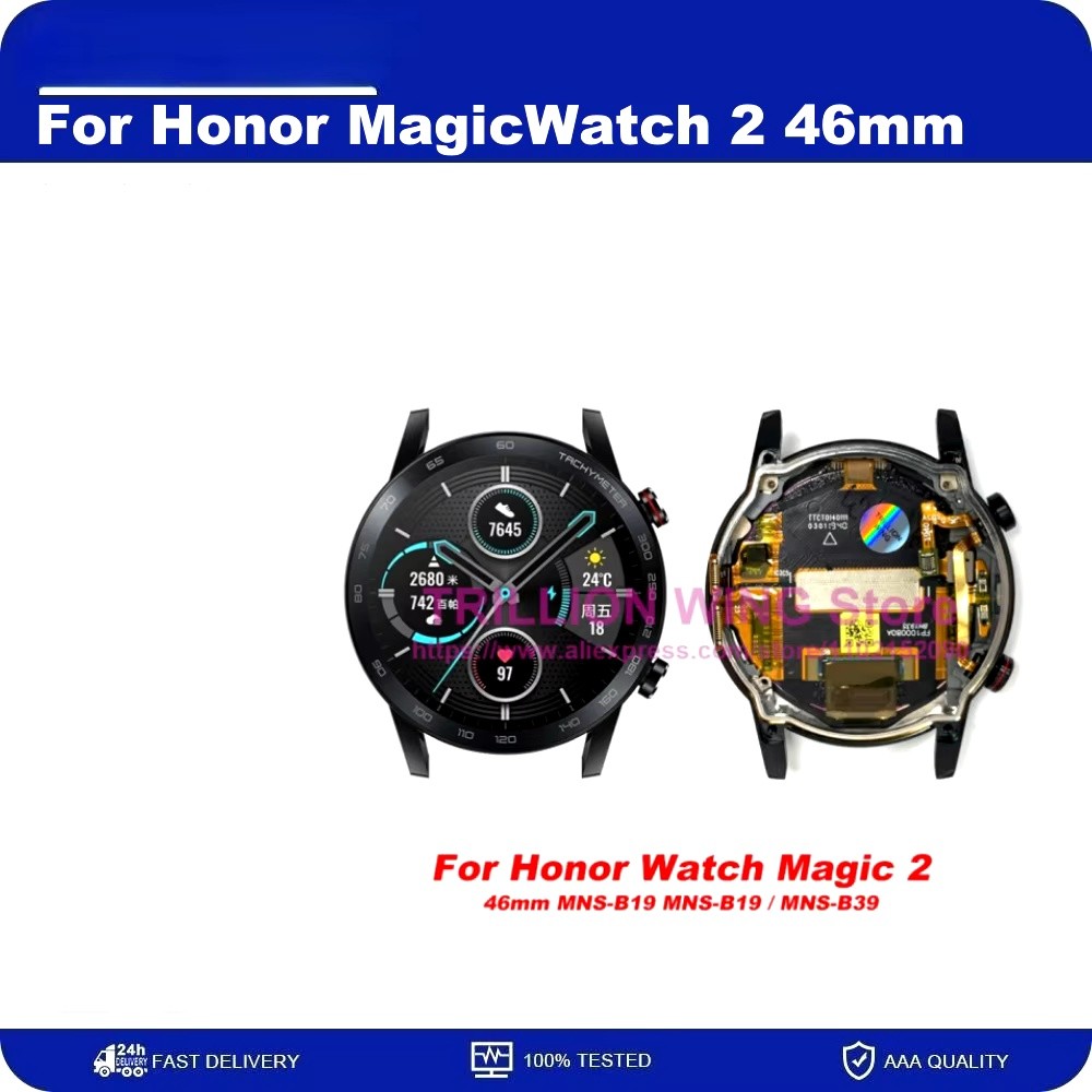 For Honor MagicWatch 2 46mm LCD Display Touch Screen Digitizer Assembly For Honor Magic Watch 2