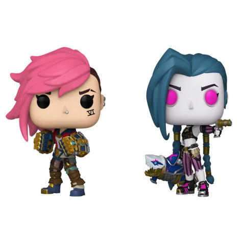 Arcane: League of Legends Jinx #1602 Vi #1601 Vinyl Figure Model Toys for Children