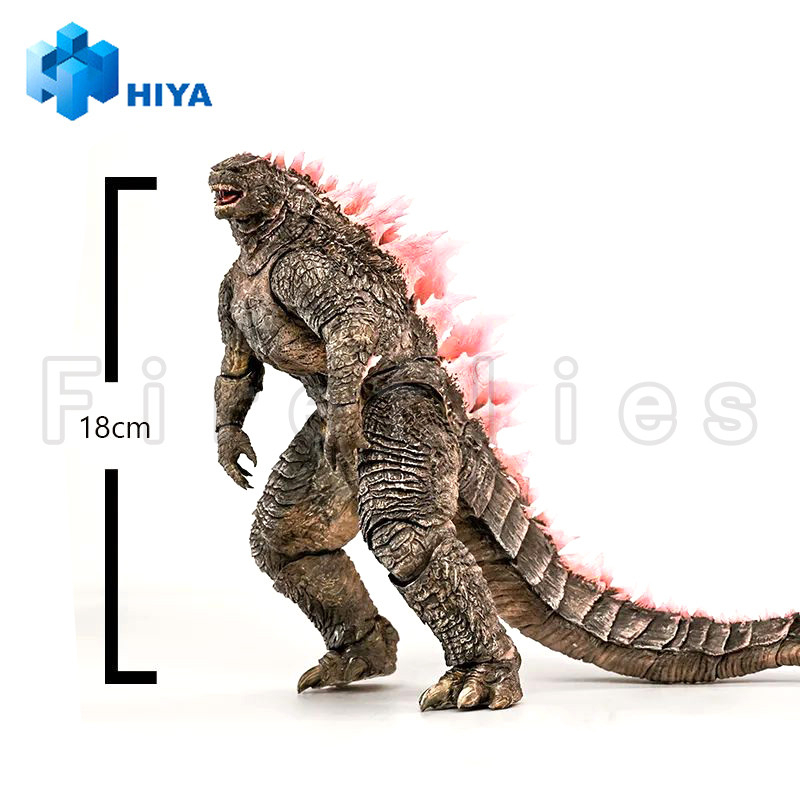 18CM HIYA Action Figure Exquisite Basic Series Godzilla x Kong The New Empire Godzilla Evolved Ver.
