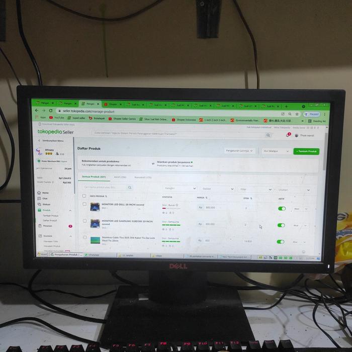 Monitor Led Dell 19 Inchi Second