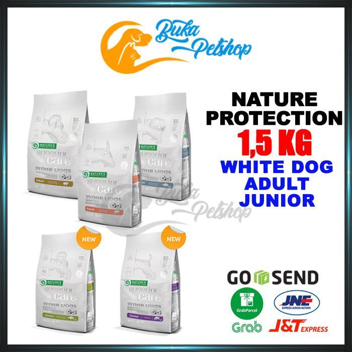Terbaru Nature Protection White Dog 1.5Kg Nature'S Protection