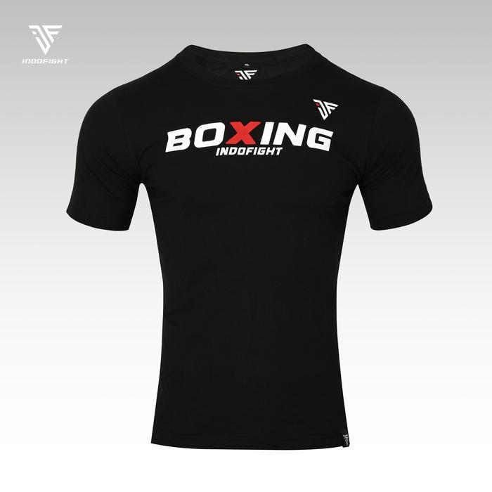 Boxing Indofight Tinju Kaos Boxing Indofight Baju Boxing Baju Tinju T-Shirt Boxing Olahraga Boxing U