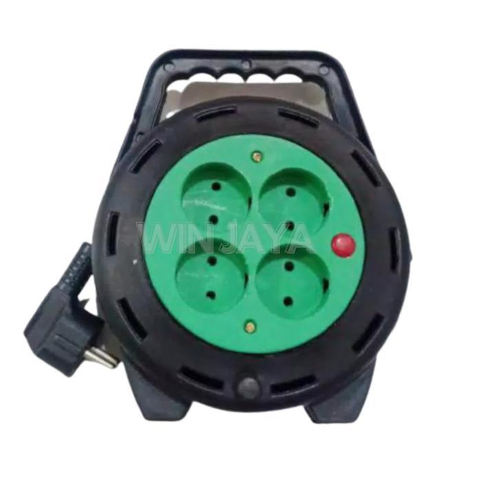 NEW KABEL ROLL TERMINAL COLOKAN LISTRIK 4 LUBANG TYPE 15 PANJANG KABEL 10 METER