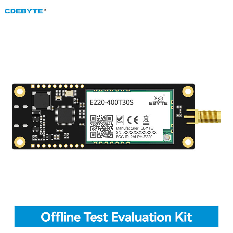 Offline Test Board LoRa Test Kit OLED Screen RF Transceiver Soldered with Module CDEBYTE E220-M