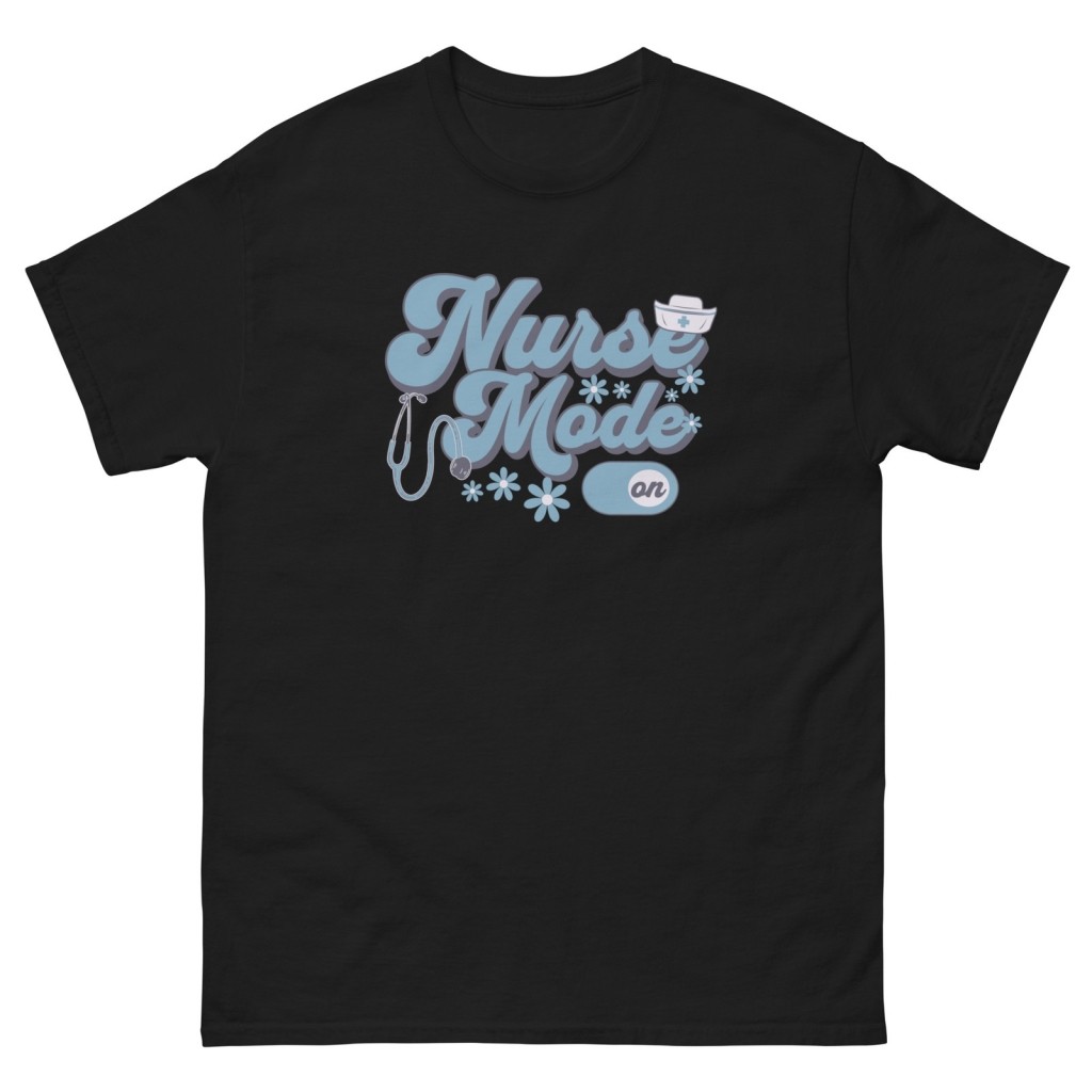 Kaos Oversize Kasual Perawat Bunga Aster & Mode Aktif, Lengan Pendek, Original Murah