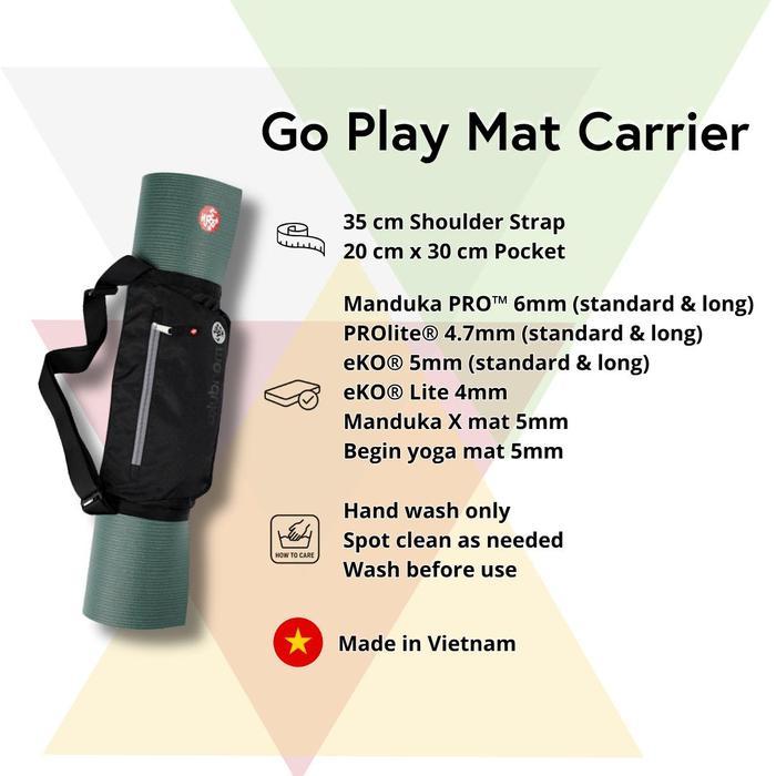 Manduka Yoga Mat Bag Carrier - Tas Matras Yoga & Strap Carrier