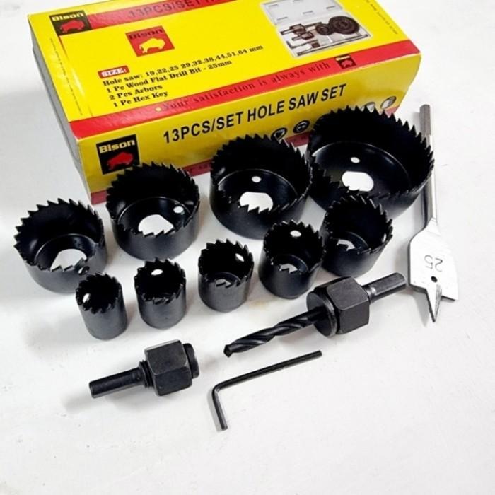 Stanley Tools - Mata Bor Lubang / Hole Saw 13 Set Einhill