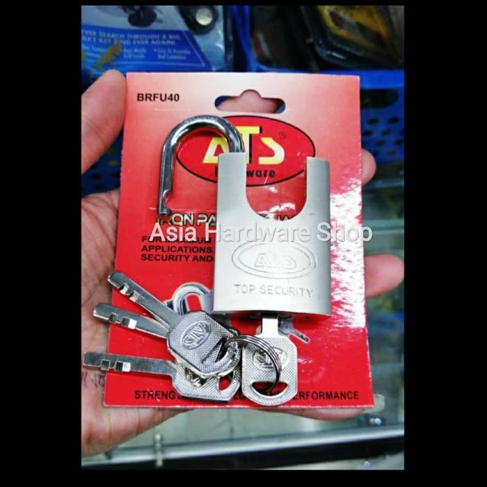 TERLARIS Gembok Rumah Jaket ATS 40 mm Kunci Gembok ATS 40mm