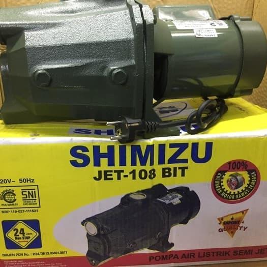 MESIN AIR / POMPA AIR SEMI JET SHIMIZU 108 BIT