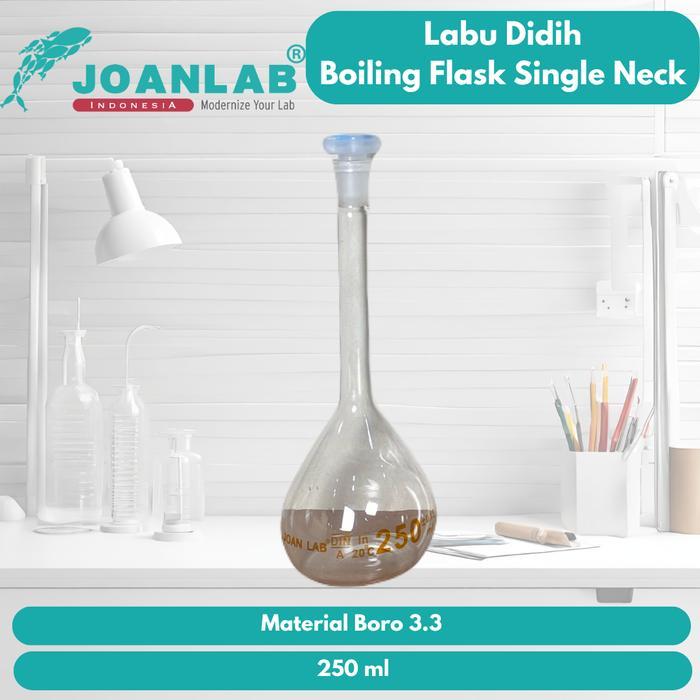 JOANLAB Labu Ukur Volumetric Flask 250/500/1000 ml - 250ml