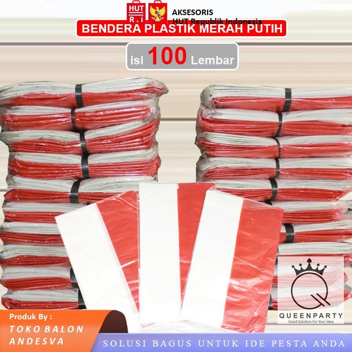 bendera merah putih plastik / bendera plastik / bendera merah putih / bendera agustusan / bendera