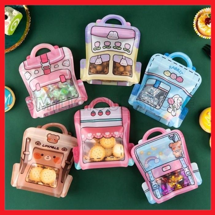 Kantong Plastik Goodie Bag Tas Snack Kue Bento OPP Souvernir Anak Lucu