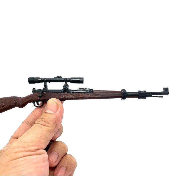 READY Skala 1:6 mainan miniatur model , pajangan, RPG roket, SVT-40, KAR 98K merk 4D