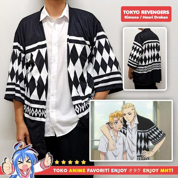 Kimono Draken Cosplay Tokyo Revengers Haori Draken myhobbytown
