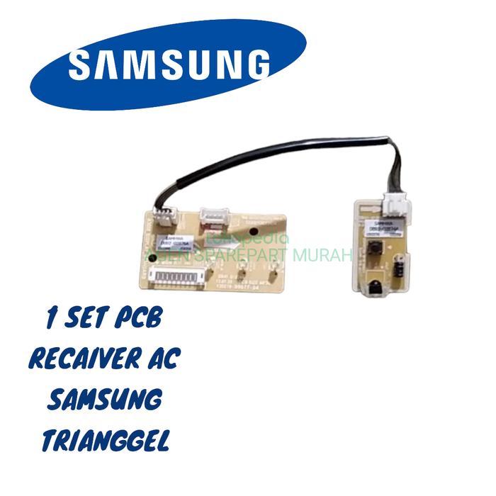 PCB MODUL RECEIVER REMOT AC SAMSUNG TRIANGGEL 1 SET LENGKAP