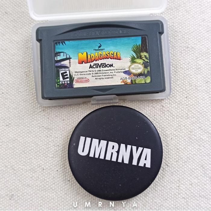 Kaset Original Madagascar Gameboy Nintendo Game Boy GBA SP DS