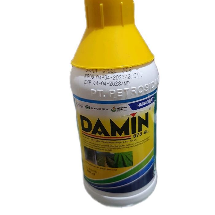 Herbisida Damin 875 SL _ Herbisida untuk berantas gulma Padi