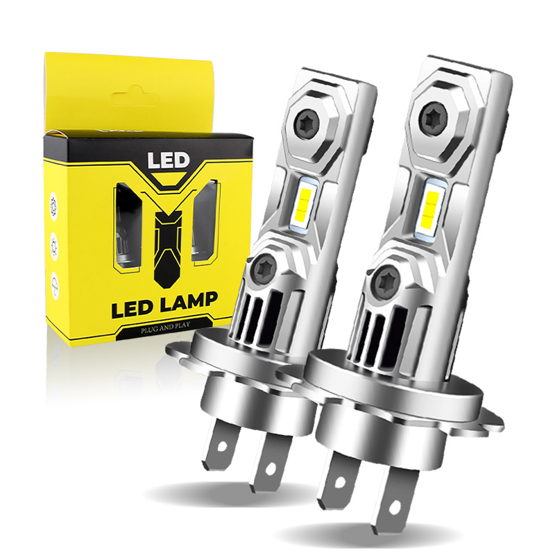 2X H7 Headlight LED Without Fan H7 Car Head Light Bulb For Mercedes W203 Benz W204 W211 W251 W212