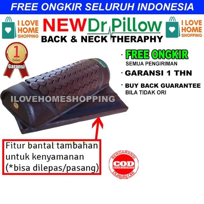 Dr Pillow Bantal Leher Pinggang Tourmaline Terapi Travel
