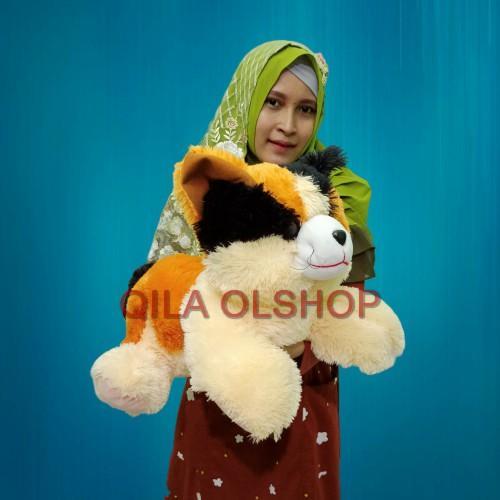 Istana Boneka - Boneka Kucing Belang Viral Hadiah Plastik