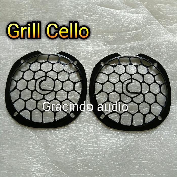 Grill Cover Midrange Cello Jaring