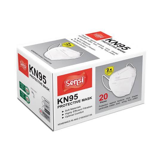 Sensi Kn95 Protective Mask White