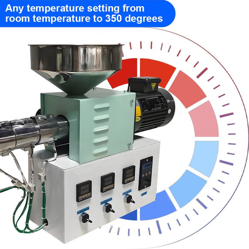 3D Printing Filament Maker Single Screw Extruder 3D Consumables Extrusion Machine For PEEK/TPU/TPE