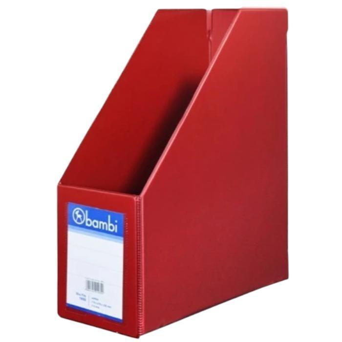 Promo Box File / Tempat File Bambi Jumbo 1033 (Biru, Merah, Hitam) / Map Arsip Kotak Premium