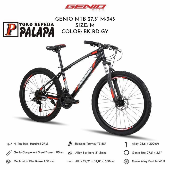 MTB 27.5 GENIO M - 345 Sepeda Gunung By United