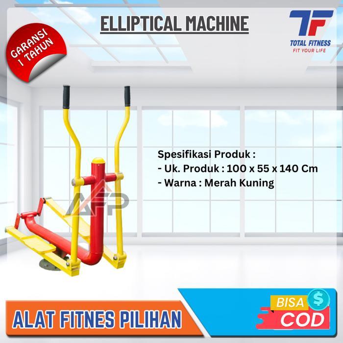 Alat Fitness Outdoor Elliptical Machine Total Fitness Alat Olahraga Outdoor Luar Ruangan