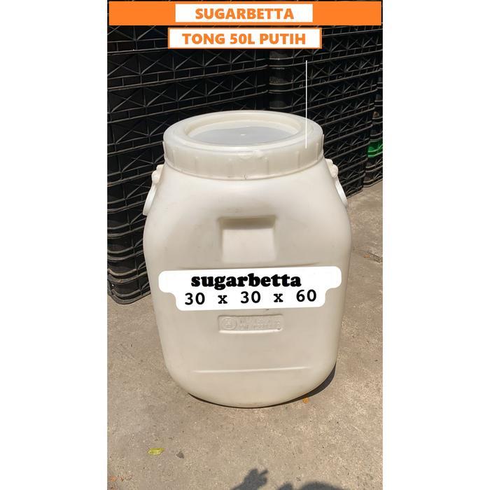 Tong drum sampah 50kg Tong drum Sampah Tong Drum 50kg HDPE