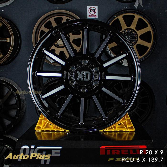 VELG MOBIL RING 20 KMC XD855 LUXE PCD 6x139,7 Velg Land Cruiser , Velg Triton , Velg GWM tank 500 , 