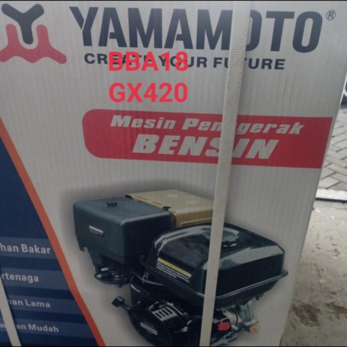 Mesin Penggerak 17HP Gasoline Engine GX420 YAMAMOTO Bensin