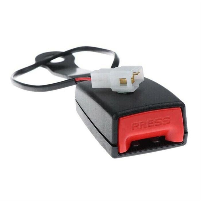 Safety Belt Lock / 173mm Universal /Colokan Lock Safety Seat Belt Stik Skop Kunci Safety Belt