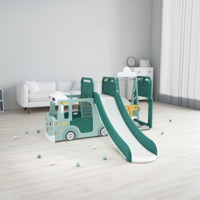 Perosotan tayo bus slide and swing ( perosotan ayunan ) - GREEN