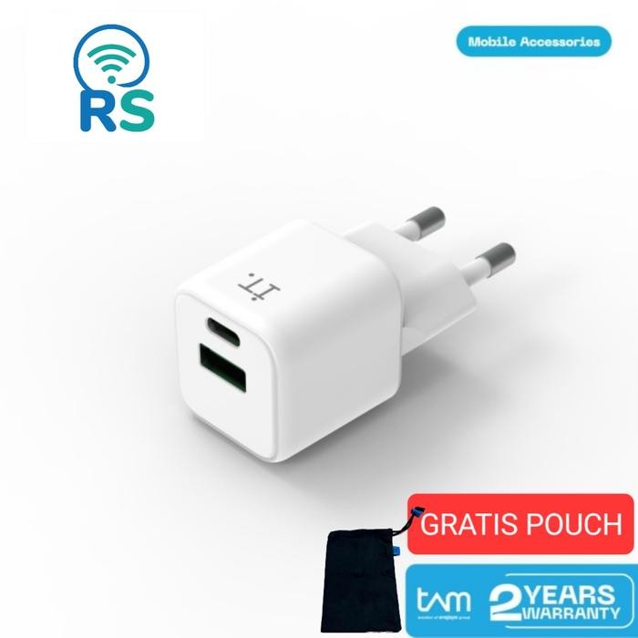 It 30 Cube + Tweed Cable Usb Type C Paket Charger Android Iphone 15