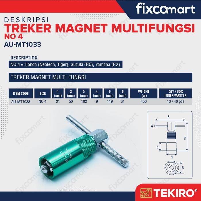 STOK TERBATAS  TREKER MULTIFUNGSI / TREKER MAGNET / TREKER TEKIRO TERJANGKAU