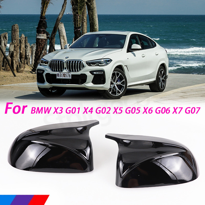 Car side Rearview Mirror caps CAP High-class Horn For BMW x3 G01 x4