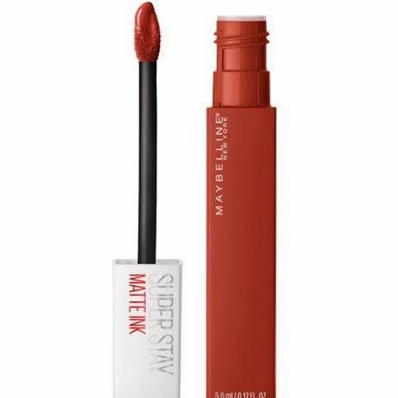 maybelline superstay matte ink city liquid lipstick 117 groundbreaker [kualitas terbaik]