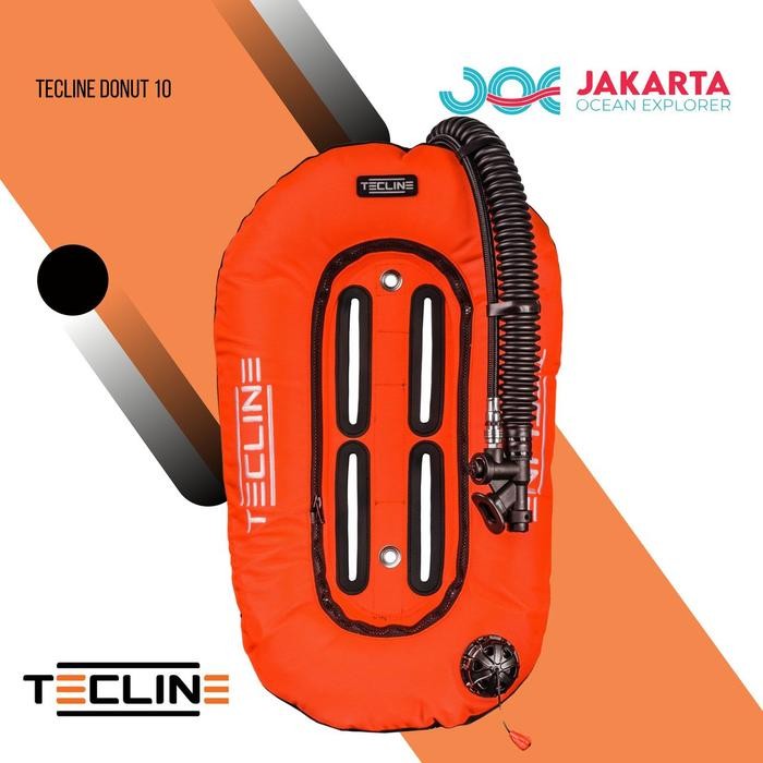 STOK TERBATAS  TECLINE DONUT 10 / BCD DIVING / SCUBA DIVING TERJANGKAU