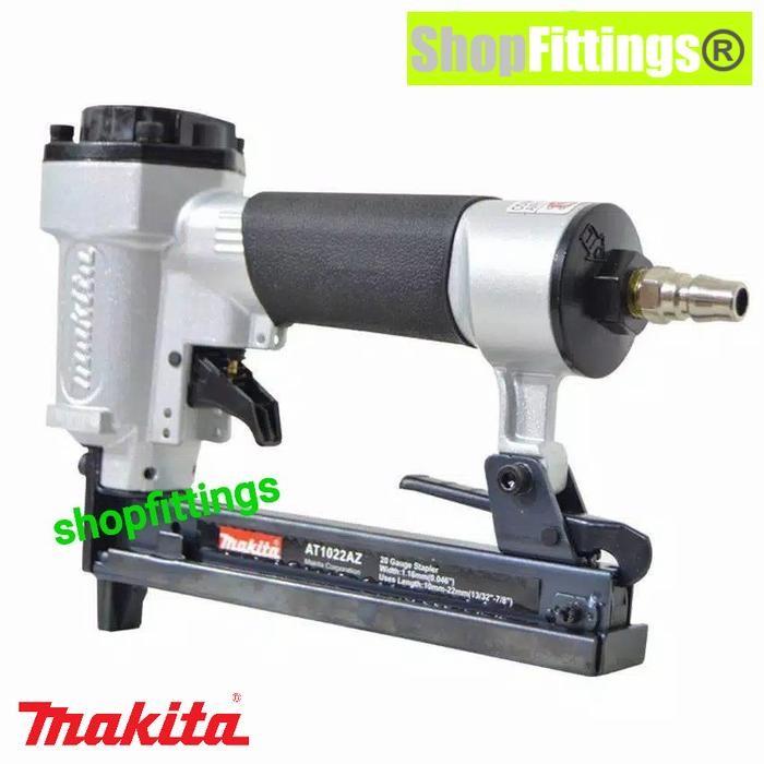 Makita At 1022 Az Air Stapler Pneumatic Gun Nailer Staples Paku Tipe U
