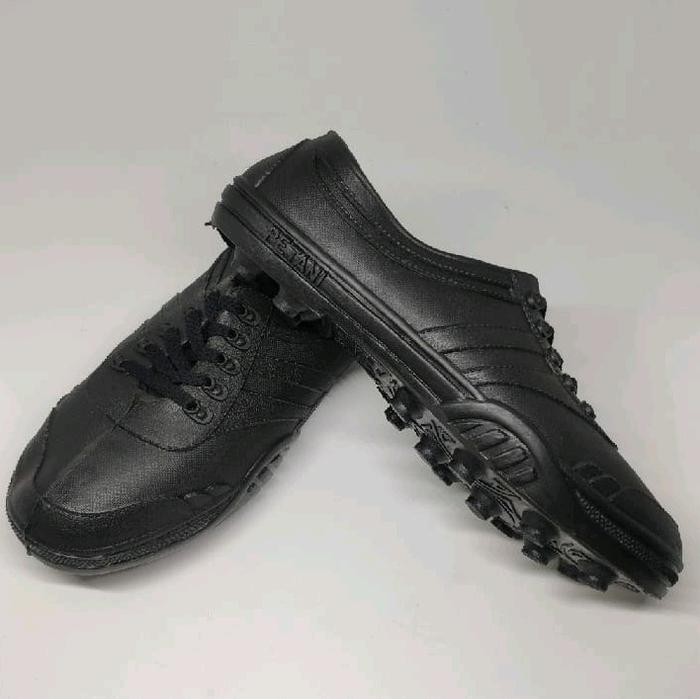 SEPATU boots HITAM PRIA casual sepatu kebun antiti slip Karet