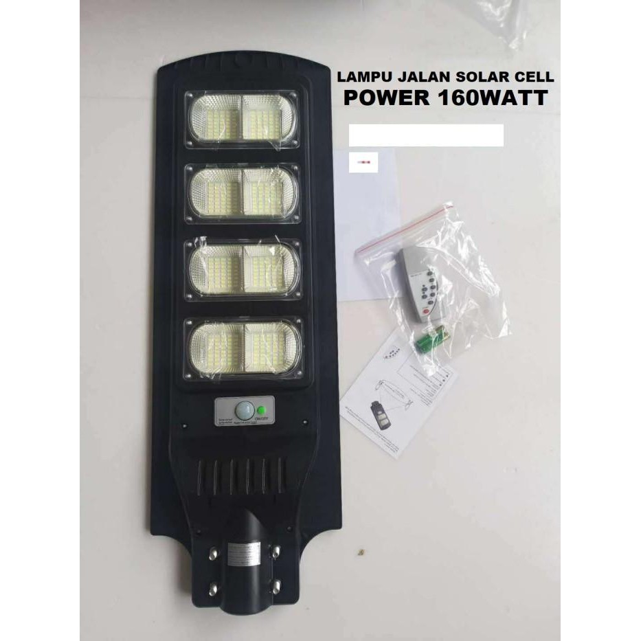 TERMURAH Lampu Jalan Solar Cell 120watt / Lampu Jalan Panel Surya 120watt
