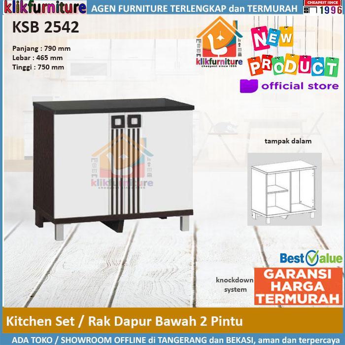 KSB 2542 Graver Kitchen Set Bawah 2 Pintu Infinity