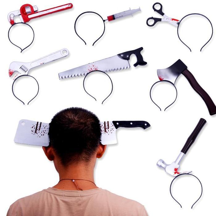 Easy - Bando Seram Bando Hantu Pesta Halloween Kostum Seram Prank