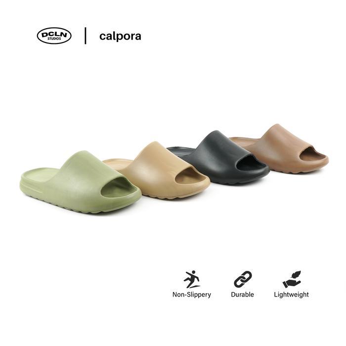 Declan Sandal Slide Pria Calpora Decas 06-002 Shoes Sendal Selop