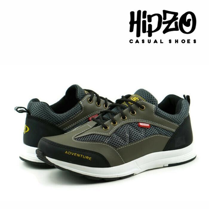 Sepatu Pria Hipzo M039 Formal Sneakers Casual Kerja Pesta Laki Laki Cowok Shoes Snekers Kasual
